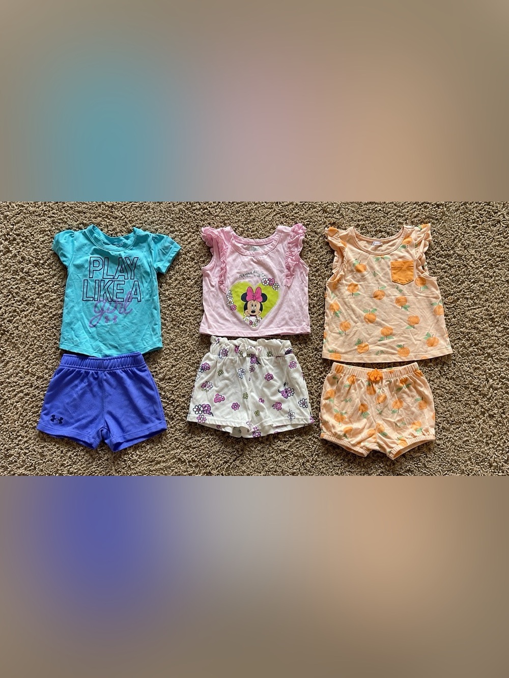 Girls 12 Months Outfit Bundle 3 Outfits